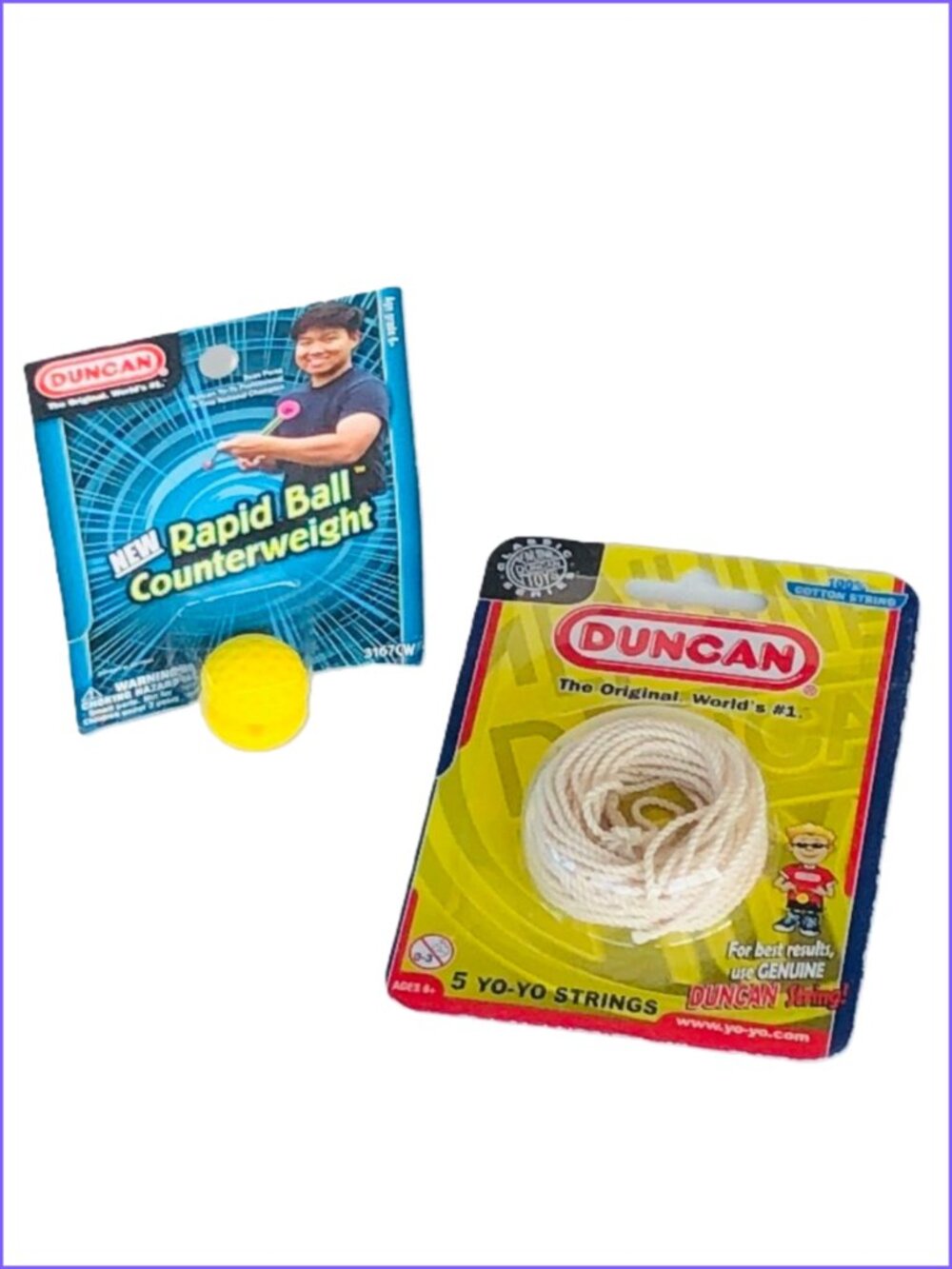Set of 2  Duncan Yo-Yo Accessories  New Sealed